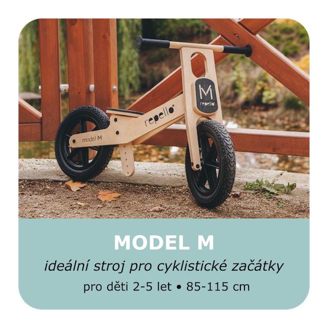 Model M-ideální stroj pro cyklistické začátky